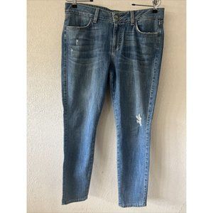 SIWY hannah  Ankle Slim Skinny Jeans Breathe Wash Women’s Sz 30 Distressed